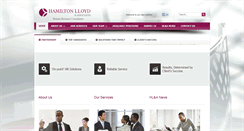 Desktop Screenshot of hamiltonlloydandassociates.com
